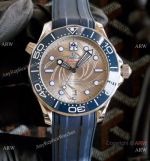 Omega Diver 300m James Bond Limited Edition Watches Blue Rubber Strap Gray Face_th.jpg